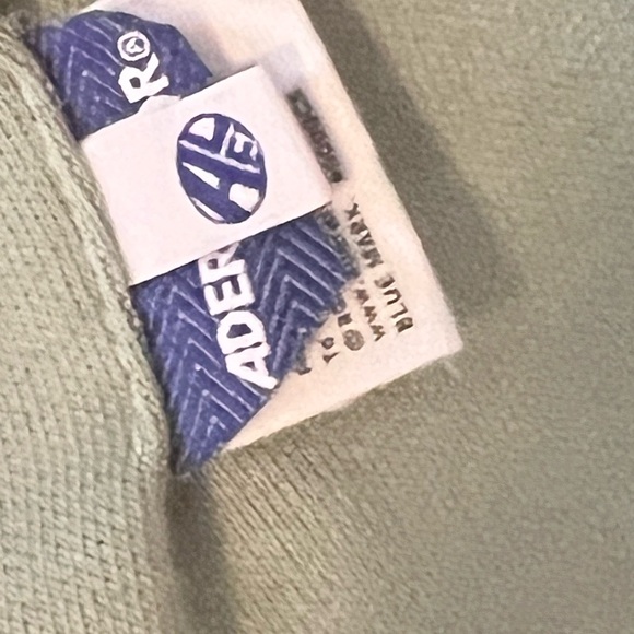 ADER error Green Tran Sweatshirt size A1 - Picture 6 of 16